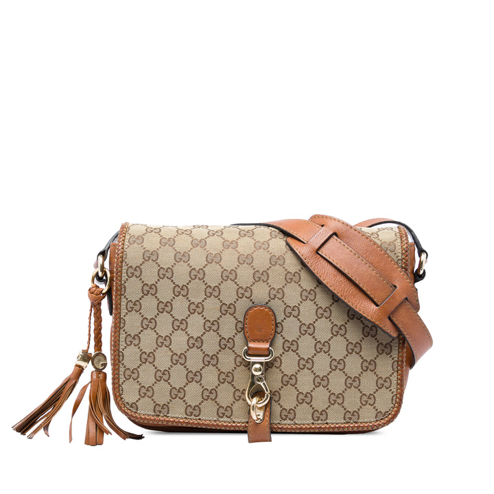 Gucci Sac bandoulière GG Marrakech Beige – vue principale – GABY PARIS