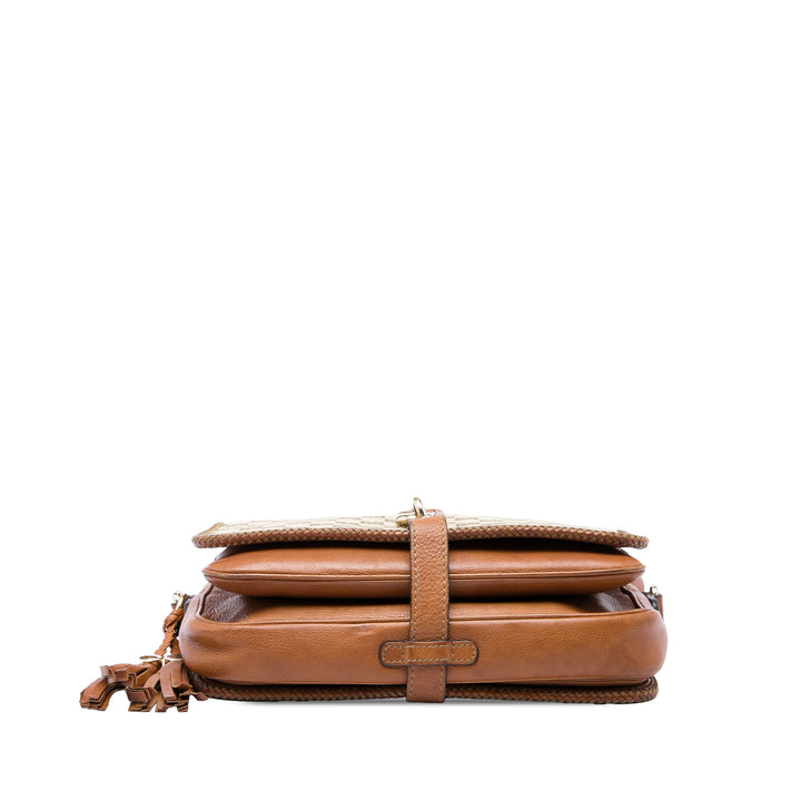 Gucci Sac bandoulière GG Marrakech Beige – vue 3 – GABY PARIS