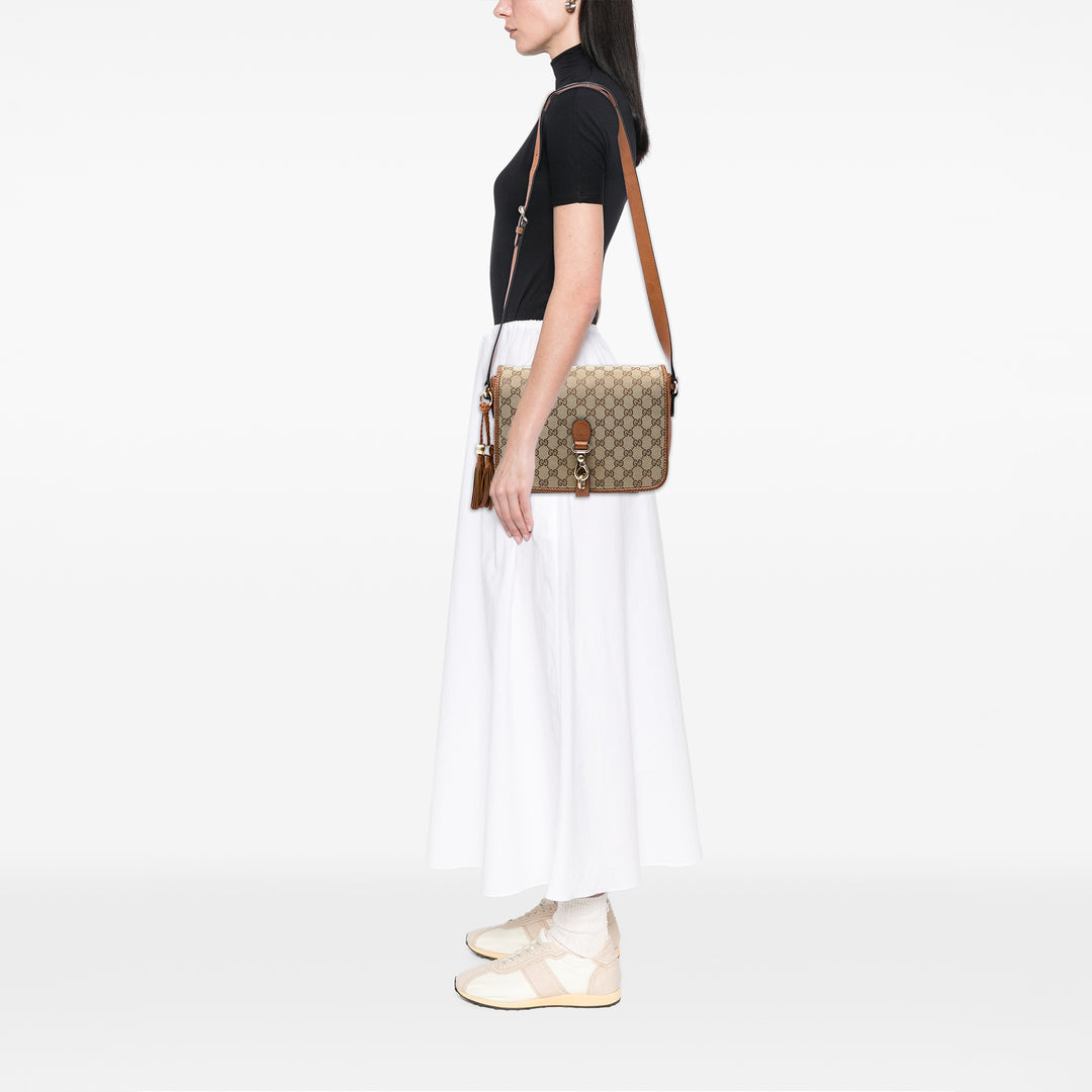 Gucci Sac bandoulière GG Marrakech Beige – vue 5 – GABY PARIS