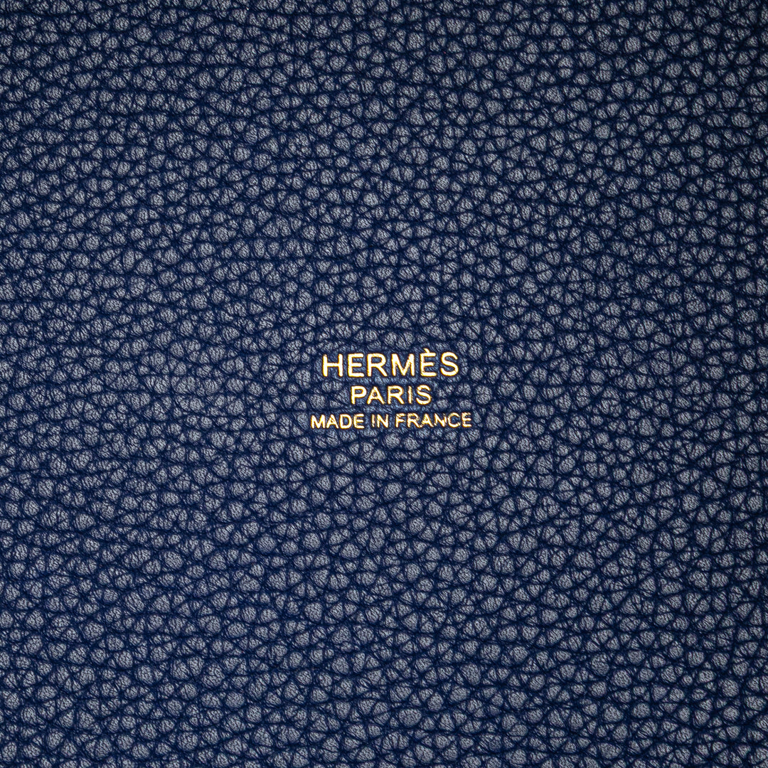 Hermès Clemence Picotin Lock 18 Bleu