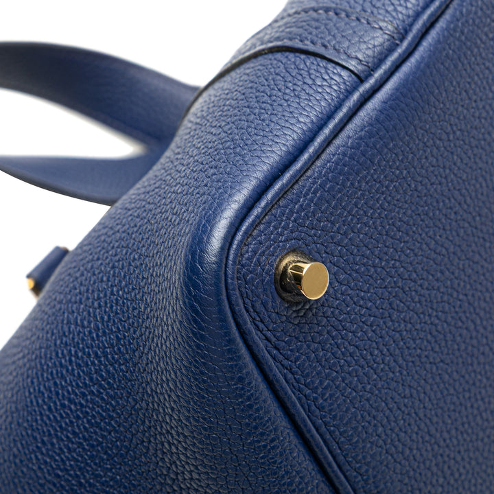 Hermès Clemence Picotin Lock 18 Bleu