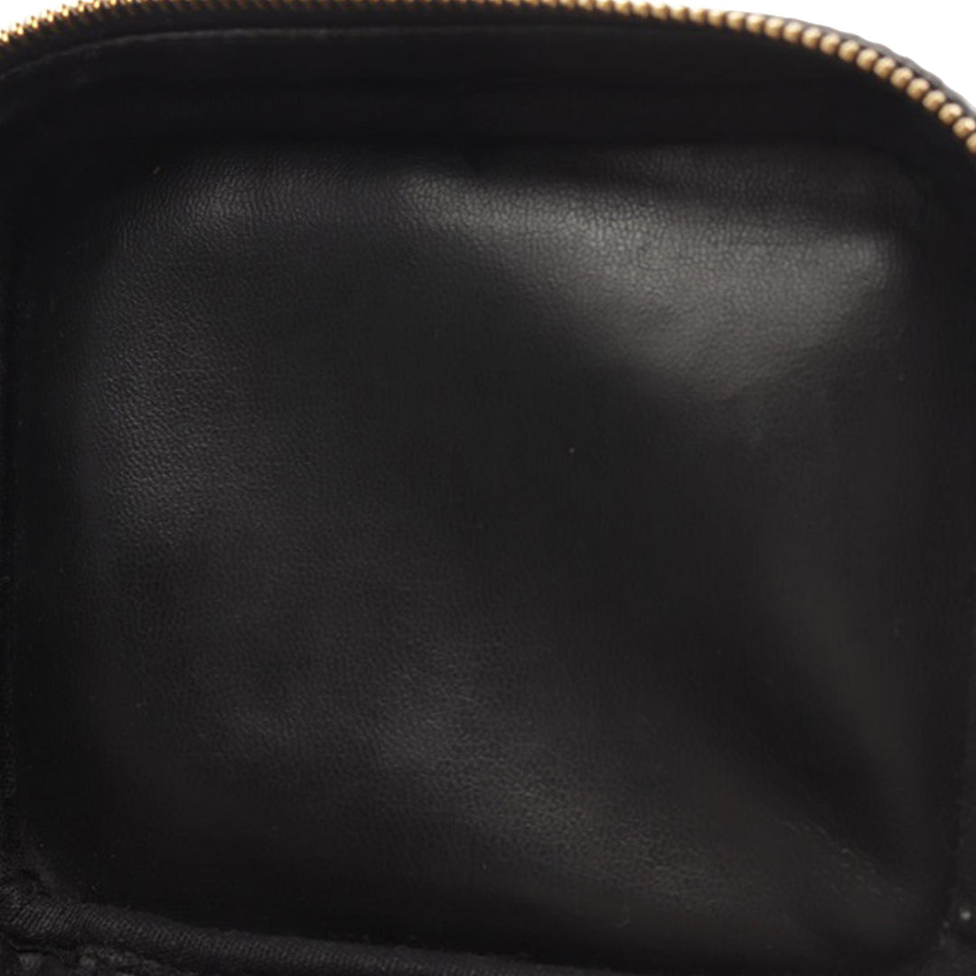 CC Caviar Vanity Case Black - Gaby Paris