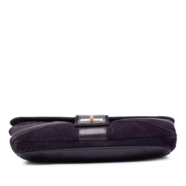 Chanel Matelassé Daim Union Jack Reissue 2.55 Double rabat 227