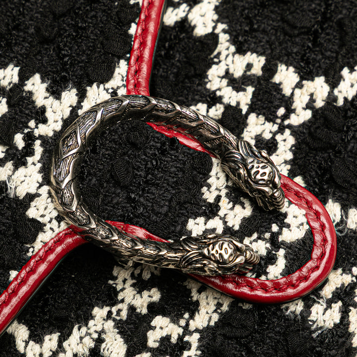 Gucci GG Tweed Dionysus Wallet on Chain