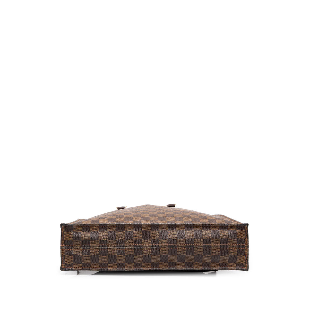 Louis Vuitton Sac Plat Damier Ébène Marron – vue 3 – GABY PARIS