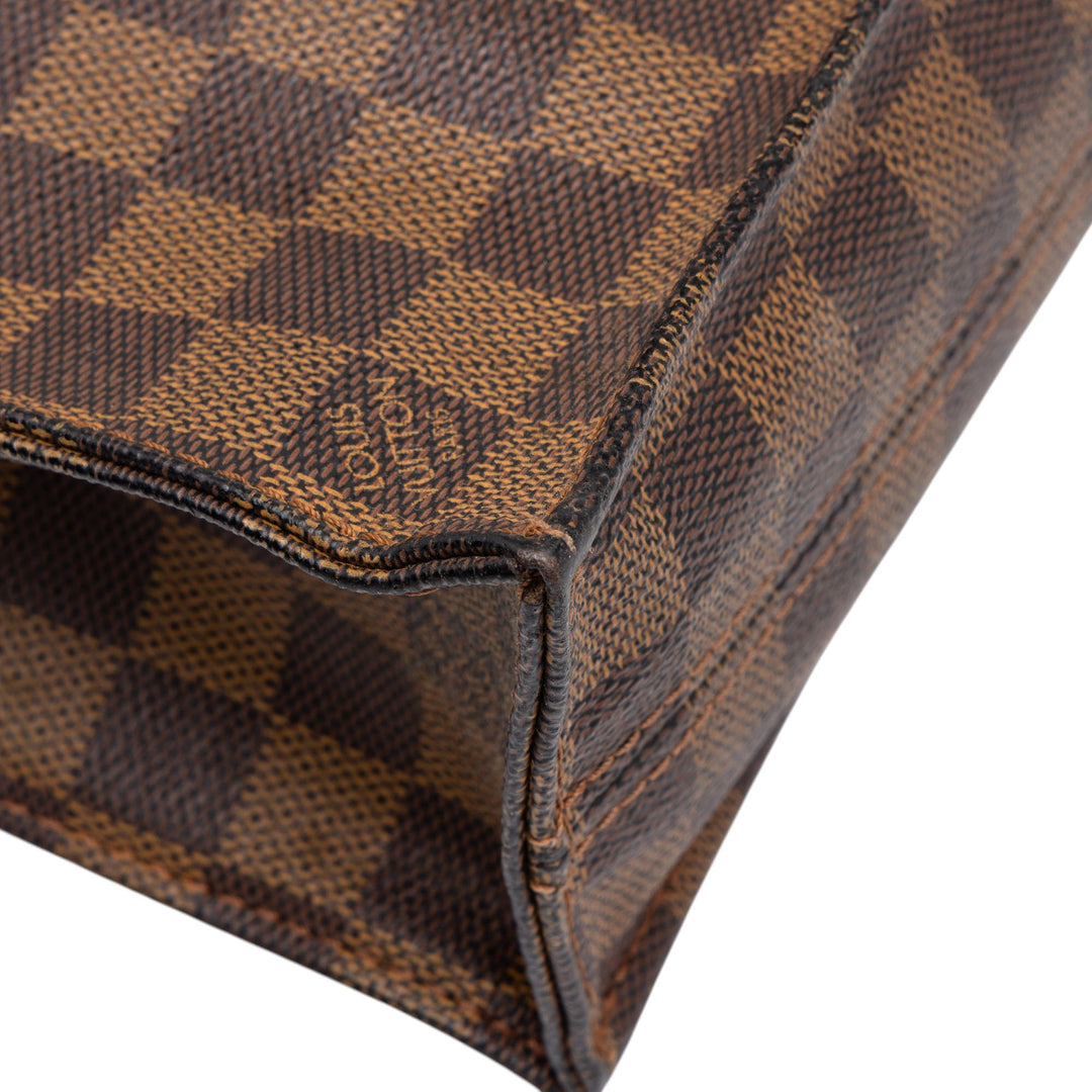Louis Vuitton Sac Plat Damier Ébène Marron – vue 7 – GABY PARIS