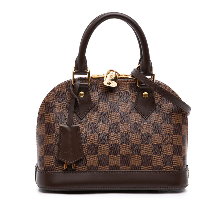 Alma BB Damier Ébène Marron