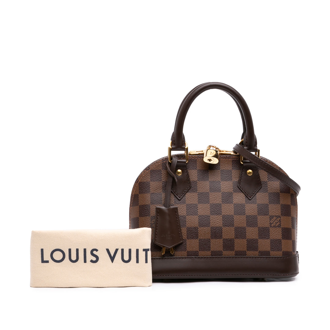 Alma BB Damier Ébène Marron