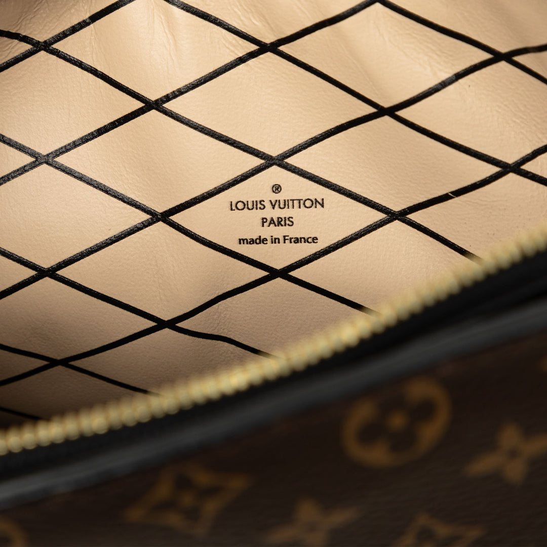 Louis Vuitton Pochette Trunk Monogram Reverse Marron – vue 5 – GABY PARIS