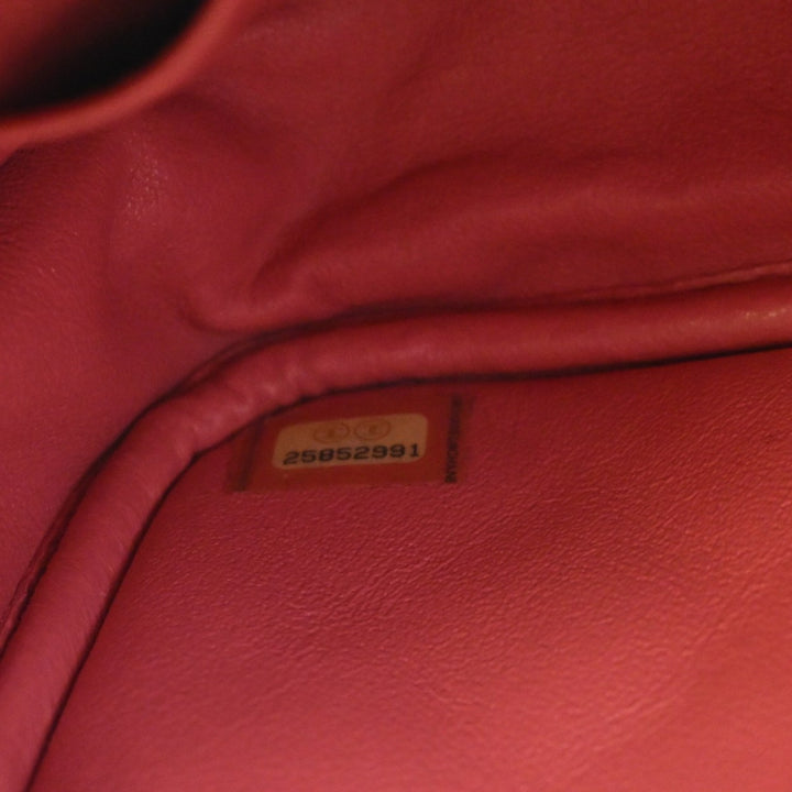 CC Matelassé Sac caméra Petit Cuir caviar Rose