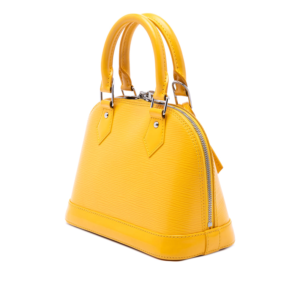 Louis Vuitton Alma BB Épi Jaune – vue 2 – GABY PARIS