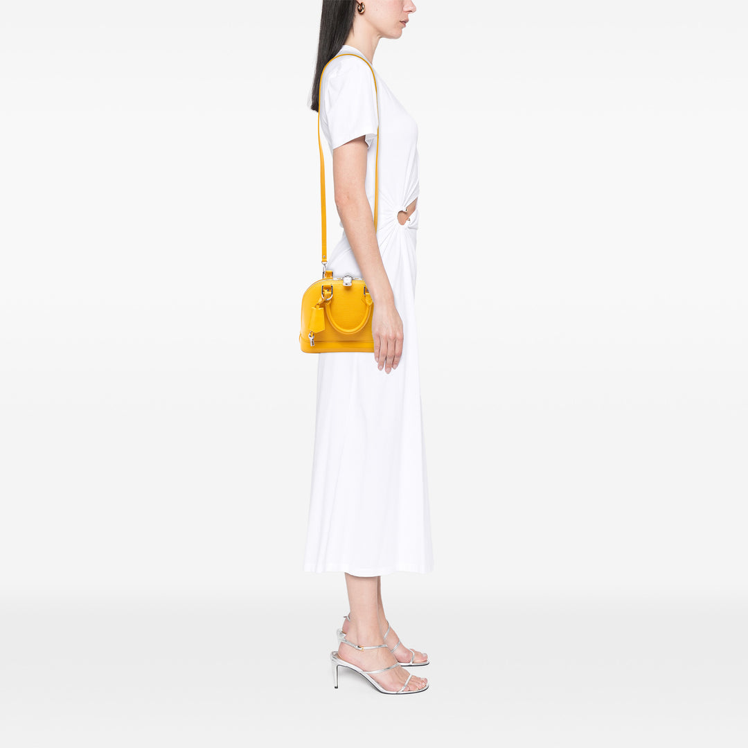 Louis Vuitton Alma BB Épi Jaune – vue 6 – GABY PARIS