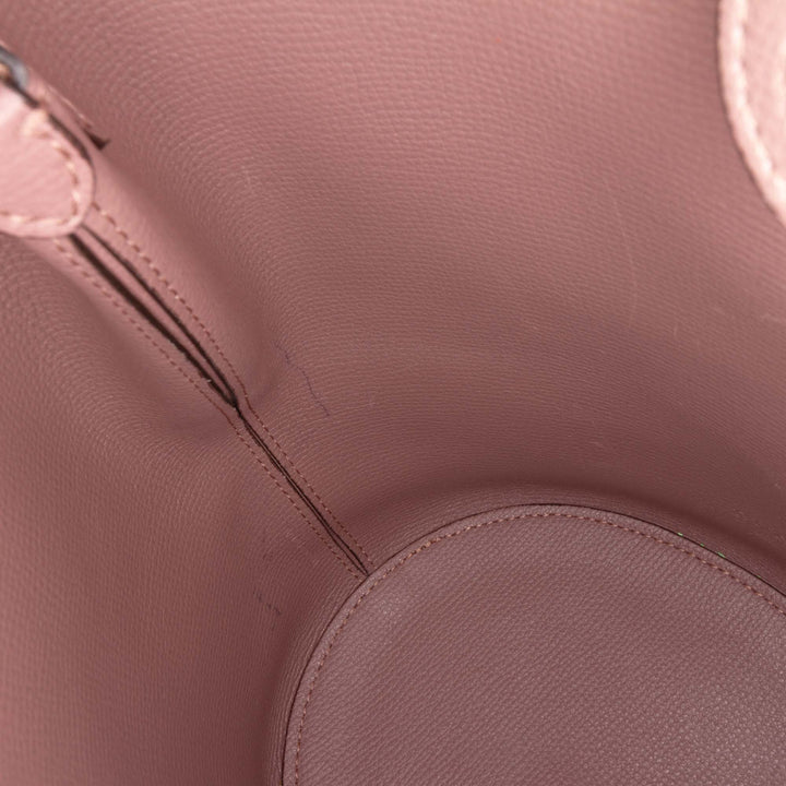 Haymarket Check Coated Canvas Lorne Bucket Bag Brown - Gaby Paris