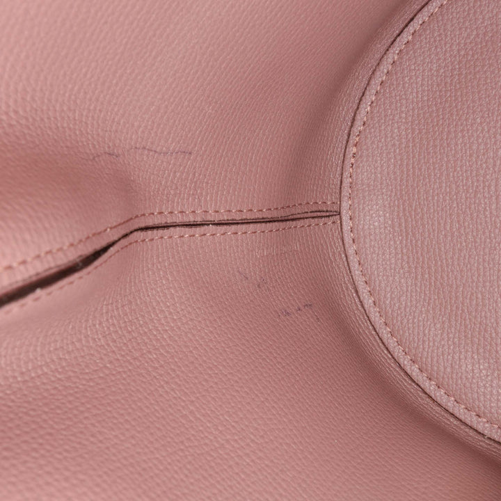 Haymarket Check Coated Canvas Lorne Bucket Bag Brown - Gaby Paris