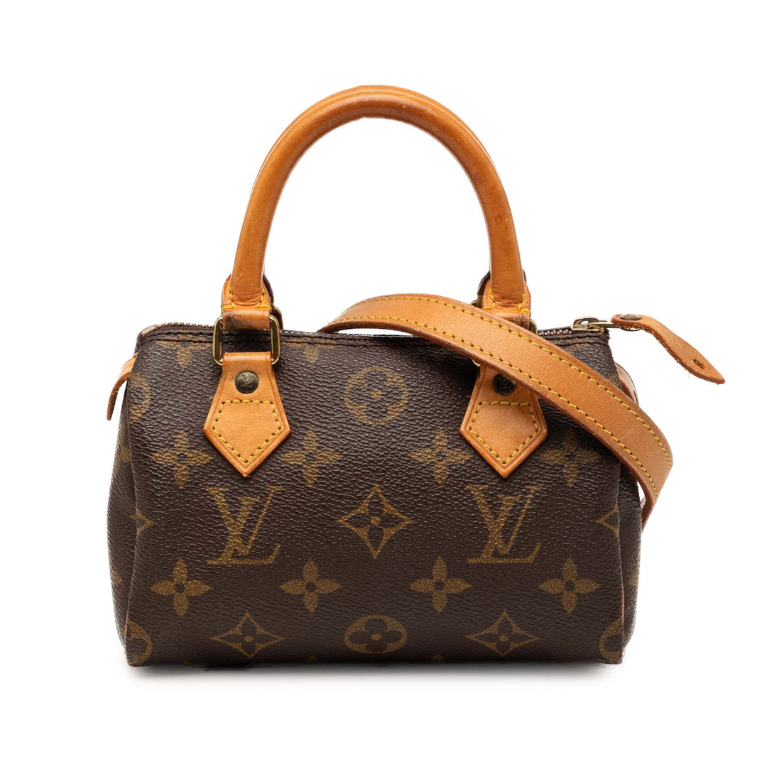 Louis Vuitton Monogram Nano Speedy Bandouliere