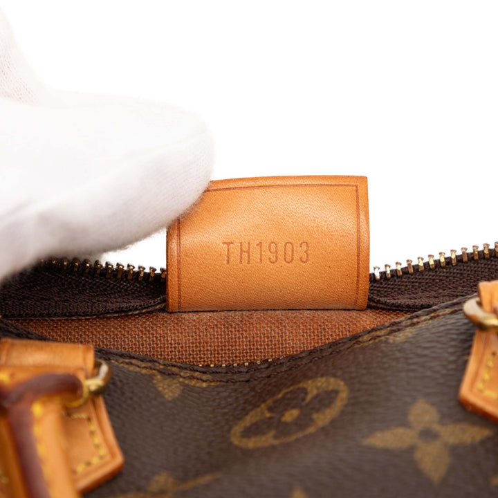 Louis Vuitton Monogram Nano Speedy Bandouliere