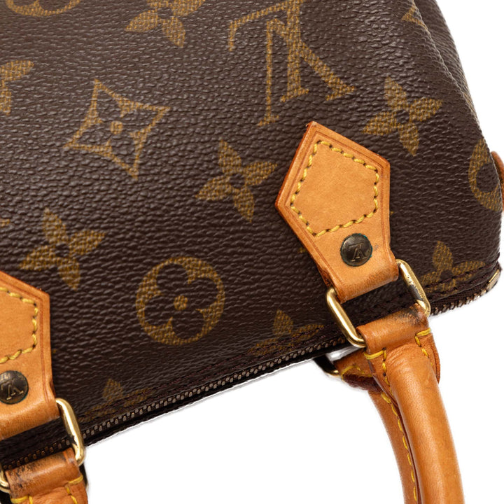 Louis Vuitton Monogram Nano Speedy Bandouliere