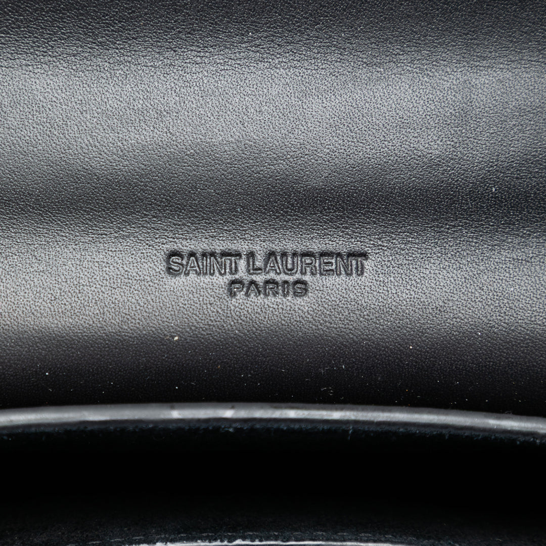 Saint Laurent Small Cuir Monogram Kaia Sac porté croisé