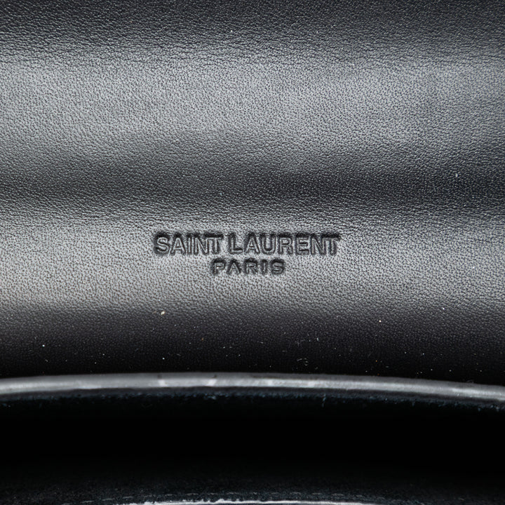Saint Laurent Small Cuir Monogram Kaia Sac porté croisé