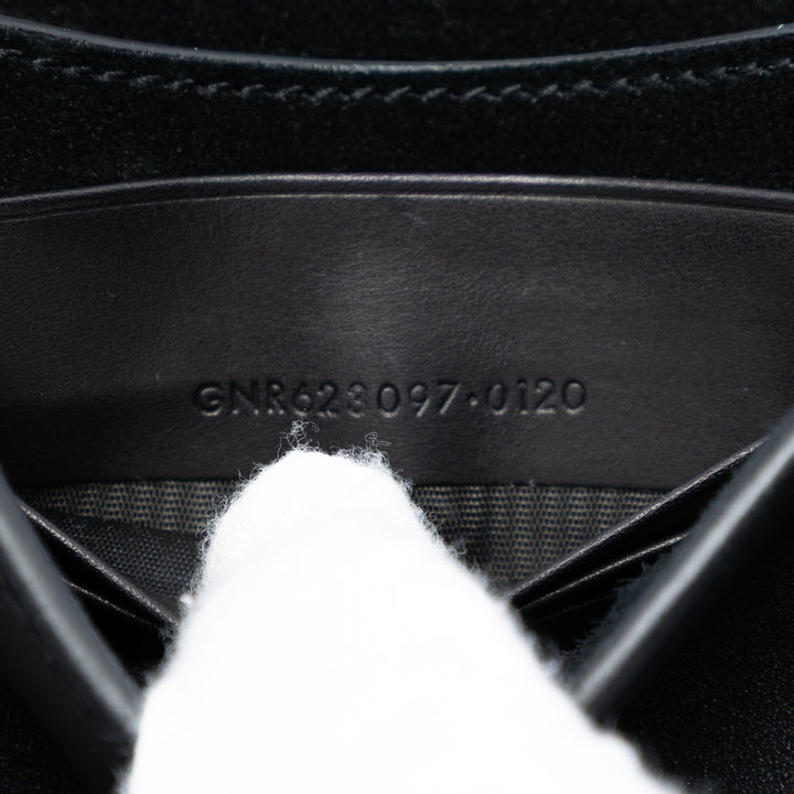 Saint Laurent Small Cuir Monogram Kaia Sac porté croisé