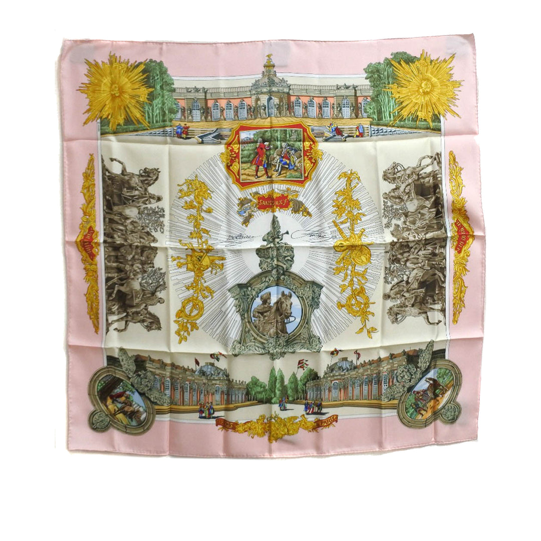 Sanssoucy Foulard 90 Rose