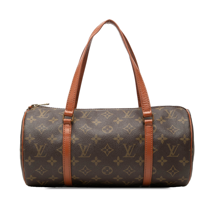 Papillon 30 Monogram Marron