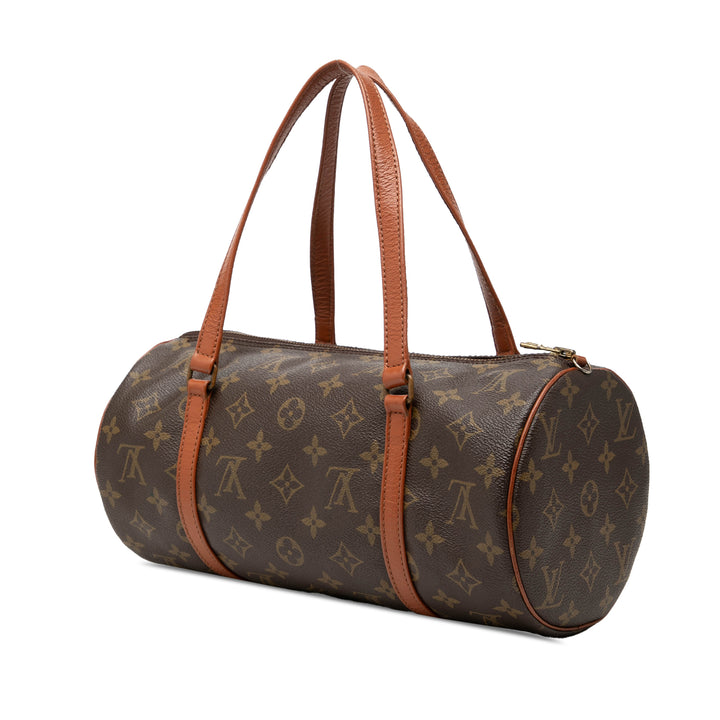 Papillon 30 Monogram Marron
