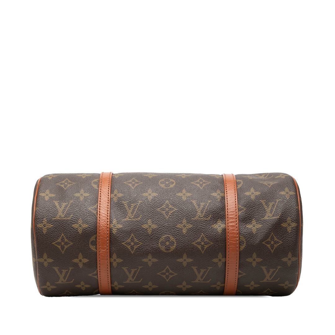Papillon 30 Monogram Marron