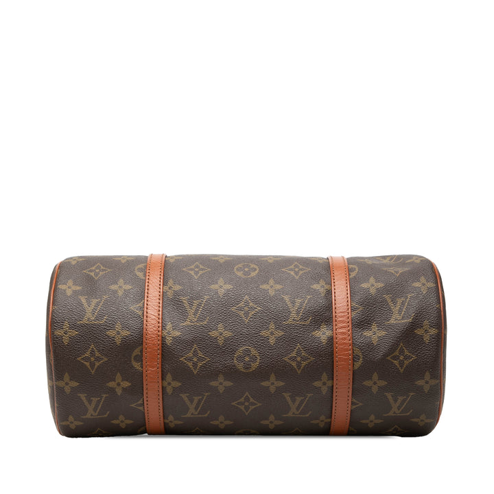 Papillon 30 Monogram Marron