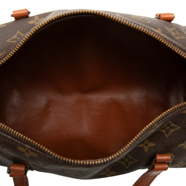 Papillon 30 Monogram Marron