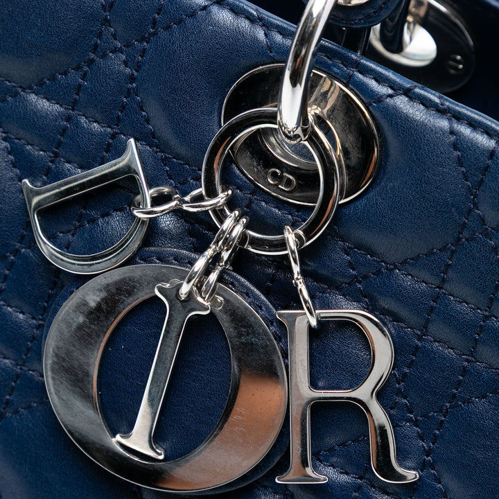 Dior Large Cuir d’agneau Cannage Lady Dior