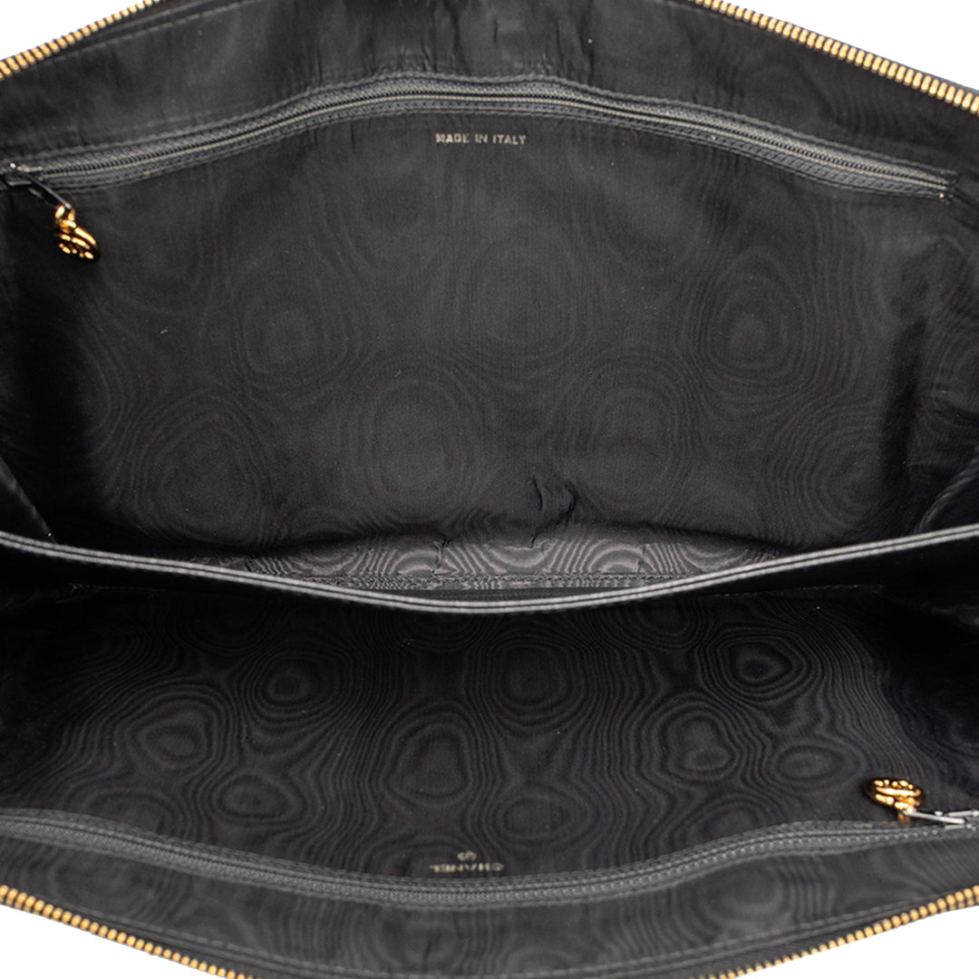 Chanel CC Caviar Documents Portfolio Pochette