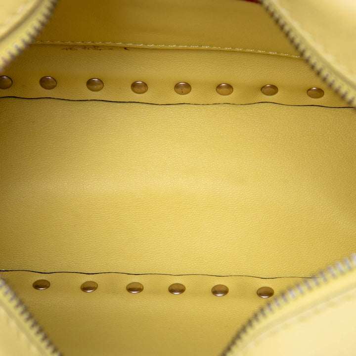 Valentino Multicolore Rockstud Sac caméra Multi Cuir