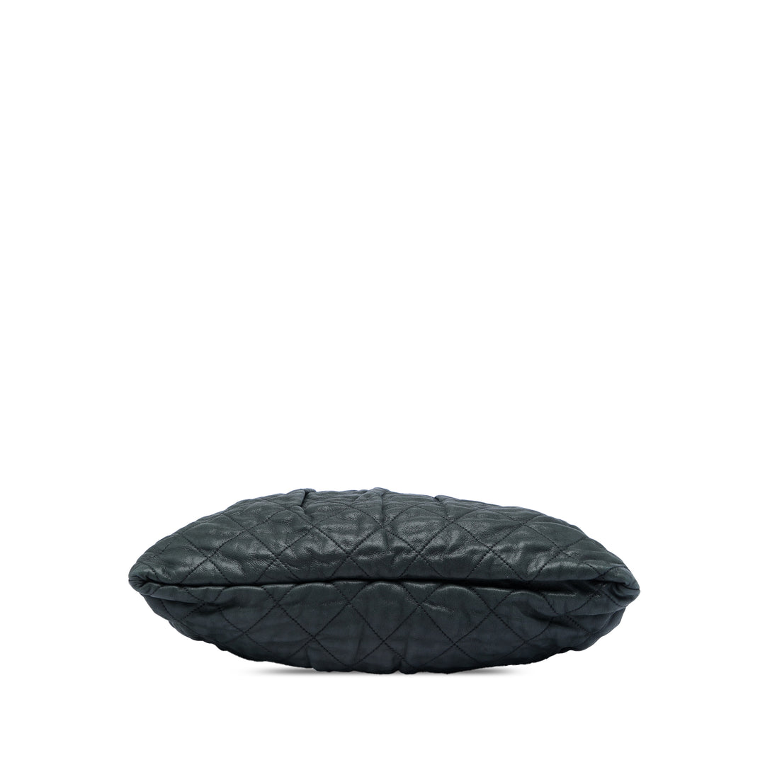 Chanel Matelassé Iridescent Cuir de veau Chic Quilt Frame Sac