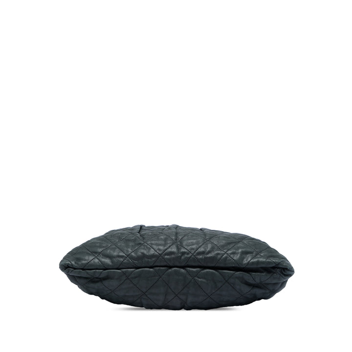 Chanel Matelassé Iridescent Cuir de veau Chic Quilt Frame Sac