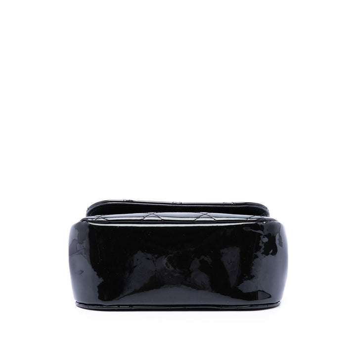 Chanel Pochette CC Matelassé Armature à rabat avec chaîne Noir – vue 3 – GABY PARIS