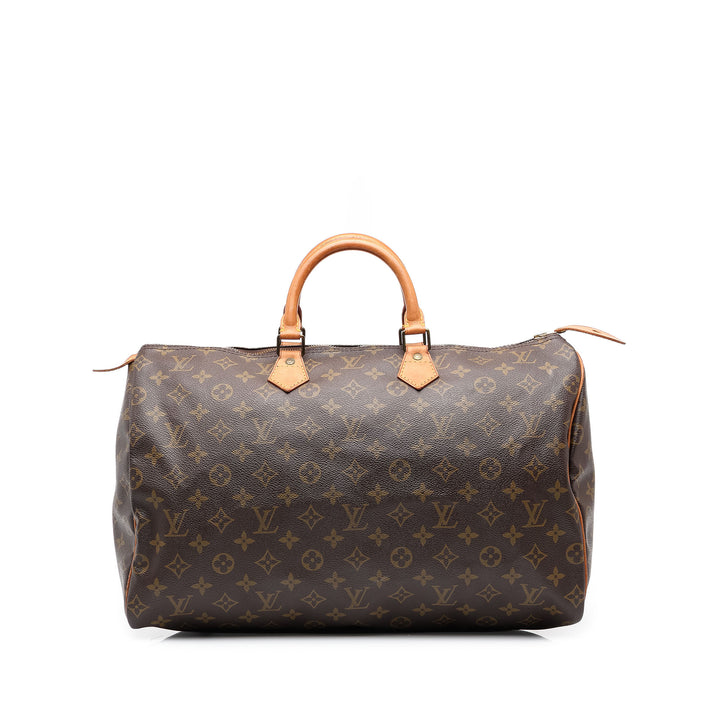 Louis Vuitton Speedy 40 Monogram Marron