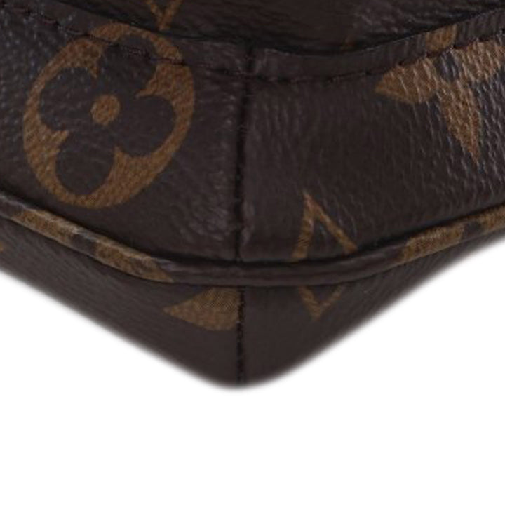 Monogram Utility Phone Sleeve Brown - Gaby Paris