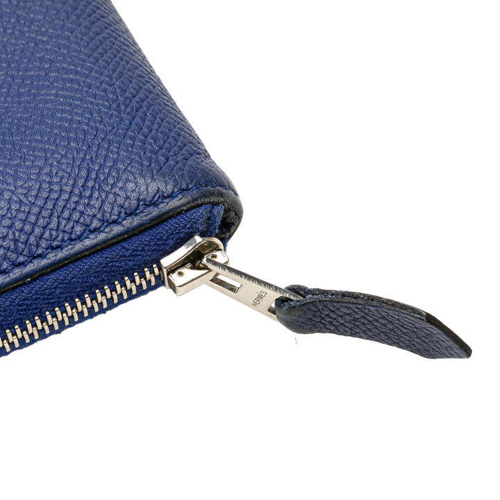 Epsom Azap Classique Wallet Blue - Gaby Paris