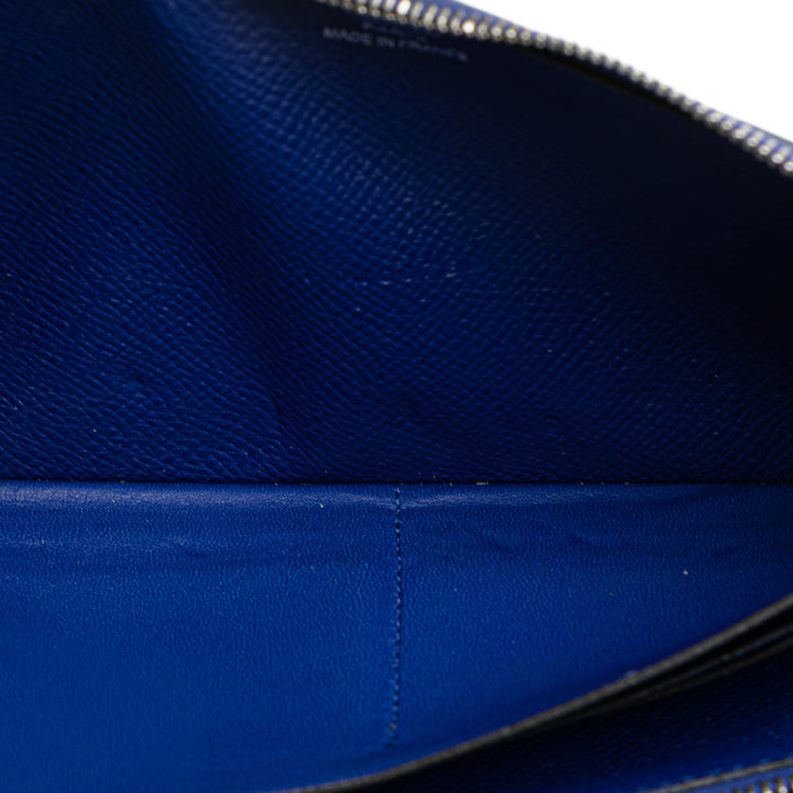 Epsom Azap Classique Wallet Blue - Gaby Paris