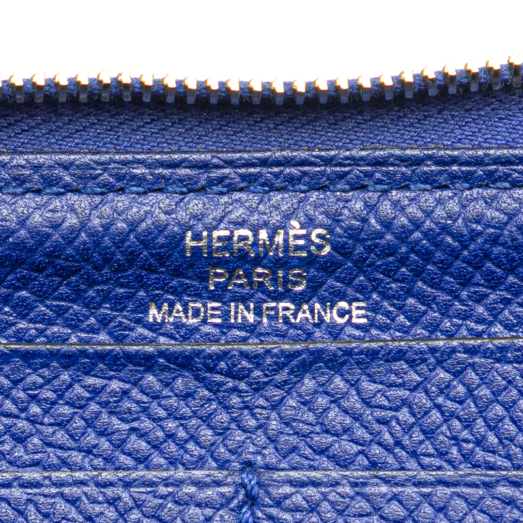 Epsom Azap Classique Wallet Blue - Gaby Paris