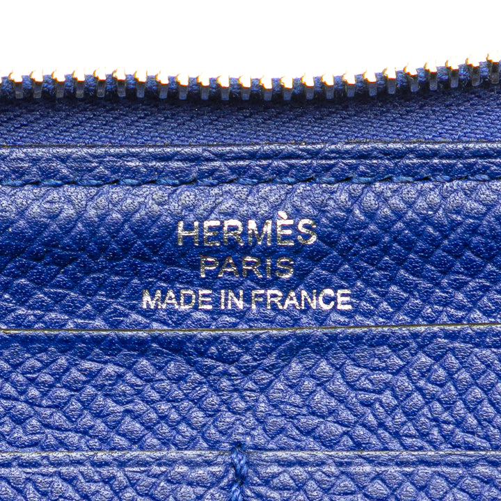 Epsom Azap Classique Wallet Blue - Gaby Paris