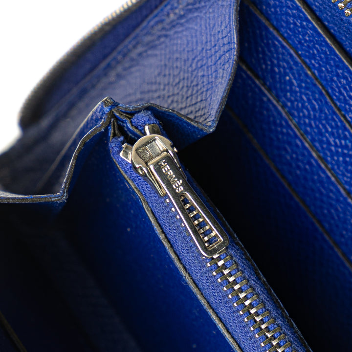 Epsom Azap Classique Wallet Blue - Gaby Paris