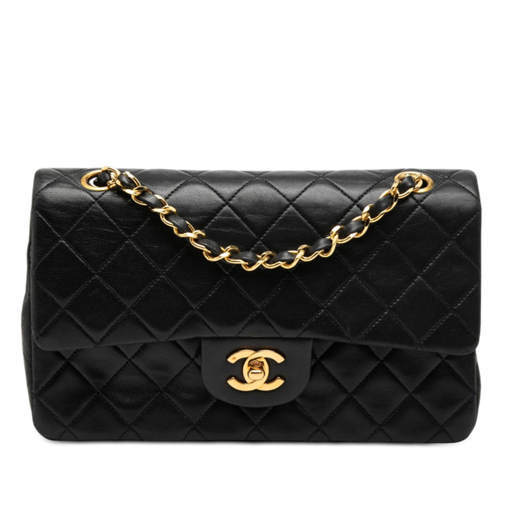 Chanel Small Classic Cuir d’agneau Double rabat