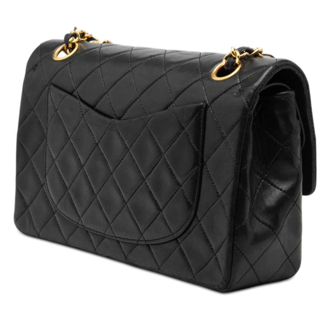 Chanel Small Classic Cuir d’agneau Double rabat
