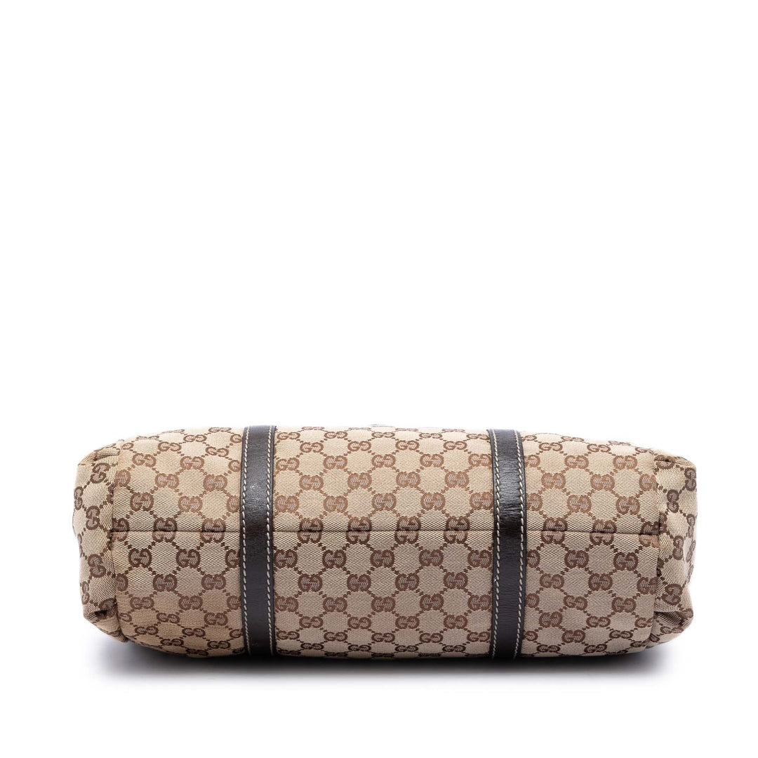 Gucci GG Toile Web New Ladies Cabas