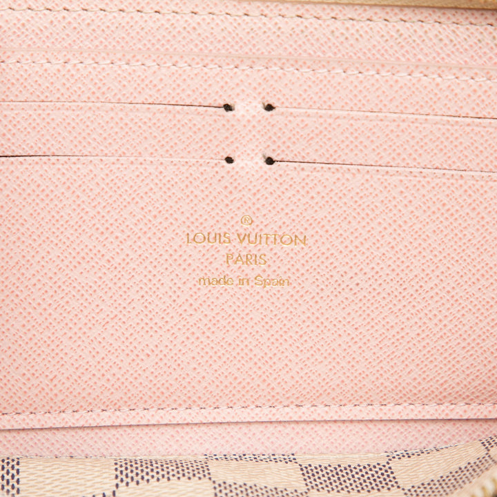 Louis Vuitton Damier Azur Zippy Portefeuille long