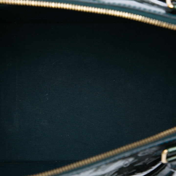 Louis Vuitton Alma GM Cuir verni Monogram Vert