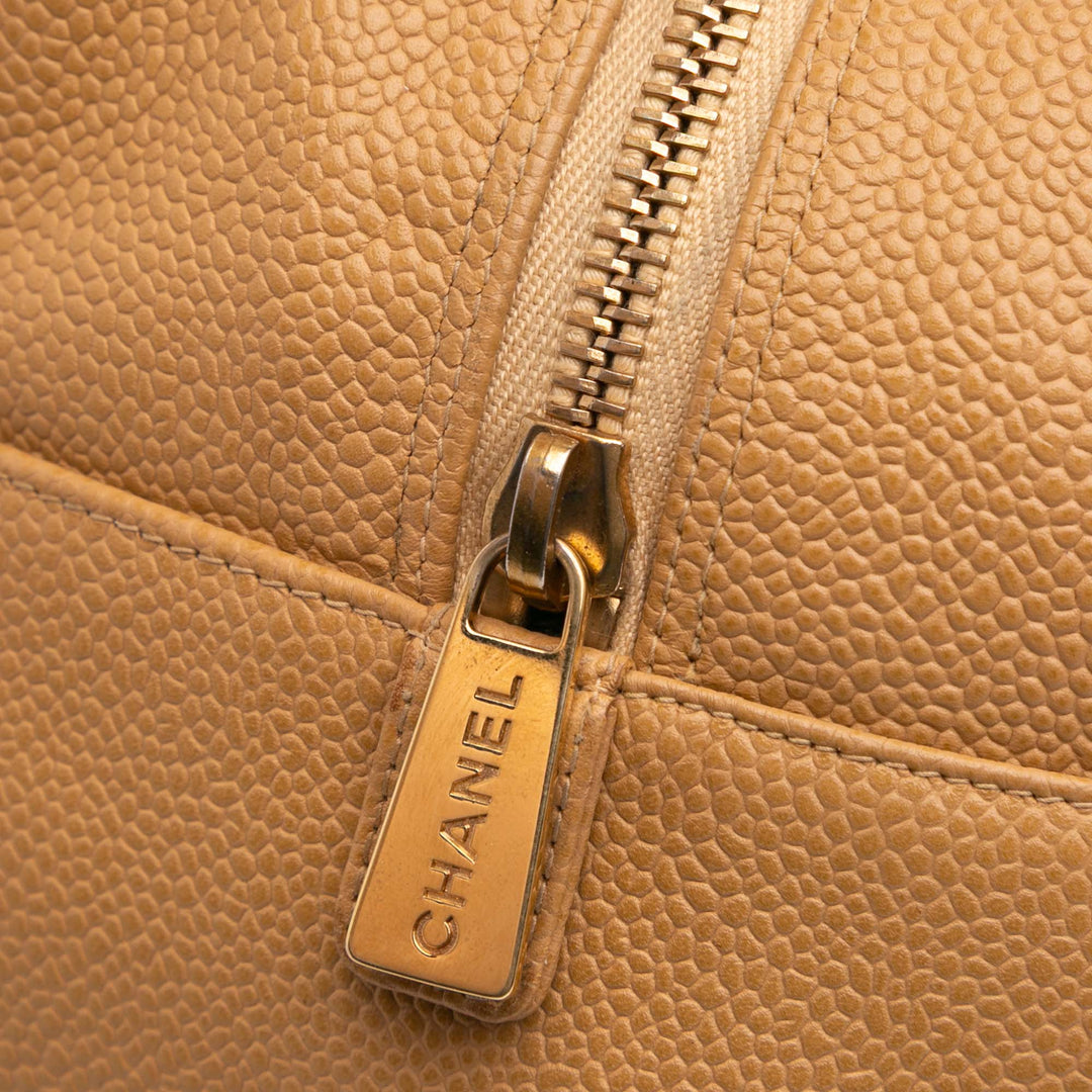 Grand CC Caviar Timeless Tote Brown - Gaby Paris