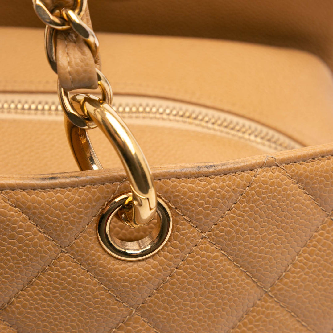 Grand CC Caviar Timeless Tote Brown - Gaby Paris